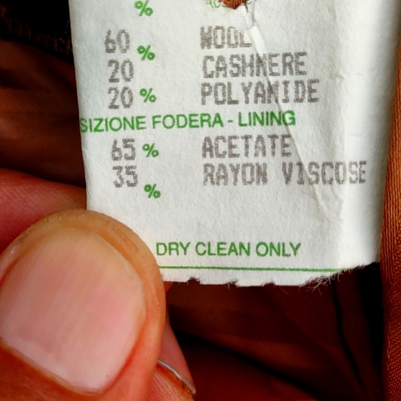 Mario Valente Men's Rare Italian Cashmere Wool Luxury Full Length Coat (Italy) - Picture 17 of 17